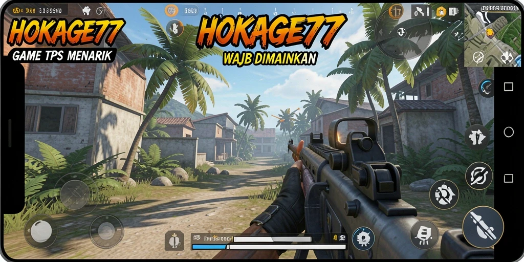 Screenshot HOKAGE77 menampilkan karakter dalam aksi TPS yang mendebarkan.
