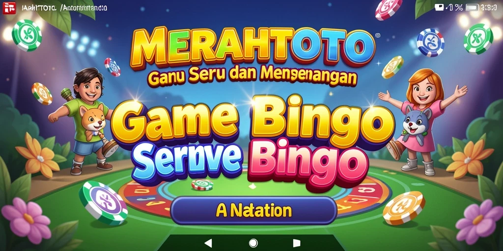 Screenshot gameplay MERAHTOTO yang menunjukkan keseruan permainan Bingo.