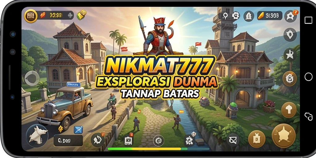 Tampilan gameplay NIKMAT777 yang menakjubkan dalam dunia Open World.