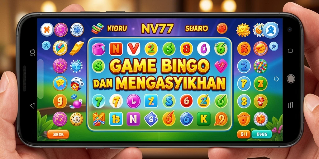 Tampilan gameplay seru dan menantang di NV77 Bingo.