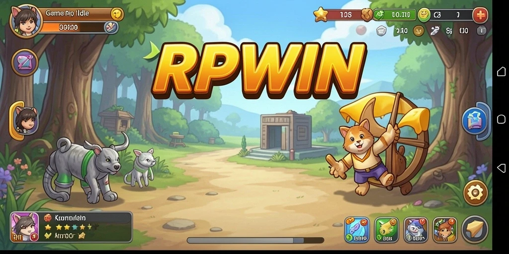 Tampilan gameplay RPWIN yang seru dan menghibur.
