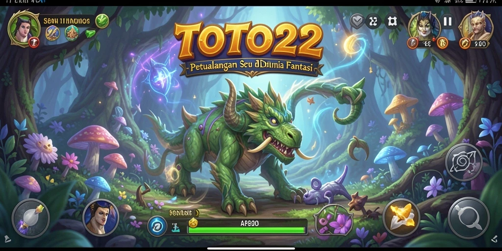 Tampilan gameplay TOTO22 yang seru dan menantang di dunia fantasi.